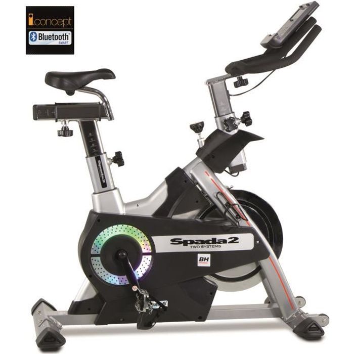 Vélo de biking. roue de inertie de 20kg. Pédales mixtes - I.SPADA II H9355I