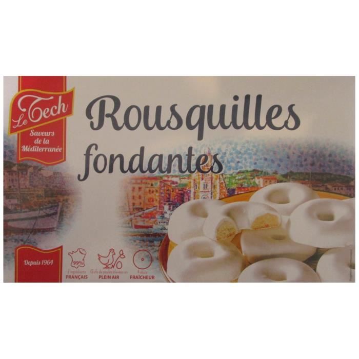 Rousquilles fondantes 400gr (4 étuis fraicheur)