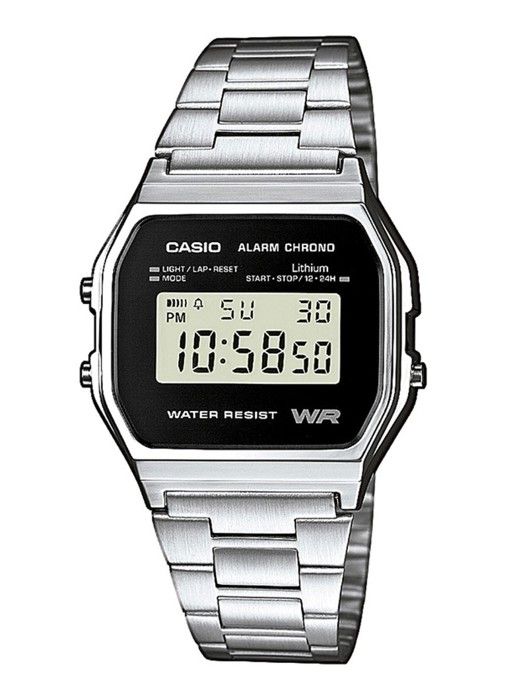 CASIO Montre Quartz A158WEA1EF Mixte