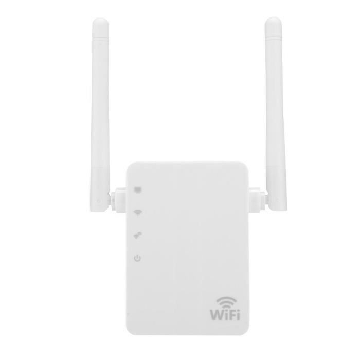 Répteur WIFI Amplificatuer de Signal à Double Antenne 300 Mbps (UE)