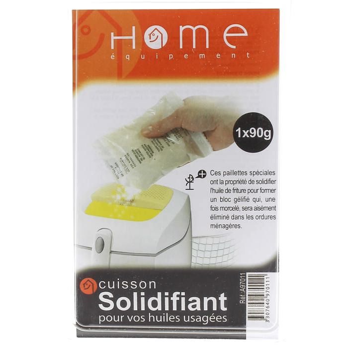 Solidifiant huile de friture pour Appareil a fondue, Friteuse, Friteuse encastrable - 3665392113386