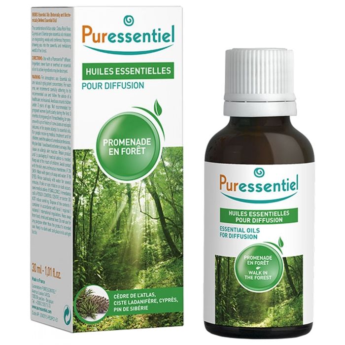 Puressentiel Diffusion Mélange Huiles Essentielles Diffuse Promenade en Forêt 30ml