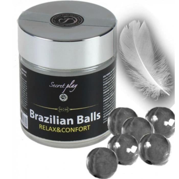 SECRETPLAY SET 6 BRAZILIAN BALLS RELAX & CONFORT - Provocan una inigualable sensación de relax a la que no podrás resistirte,