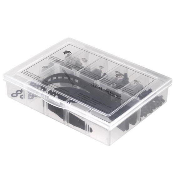 SilverStone SST-CA02 -Ensemble de vis pour Carte mère, Boîtier PC, Ventilateur, Lecteur optique, HDD, Gestion de câbles