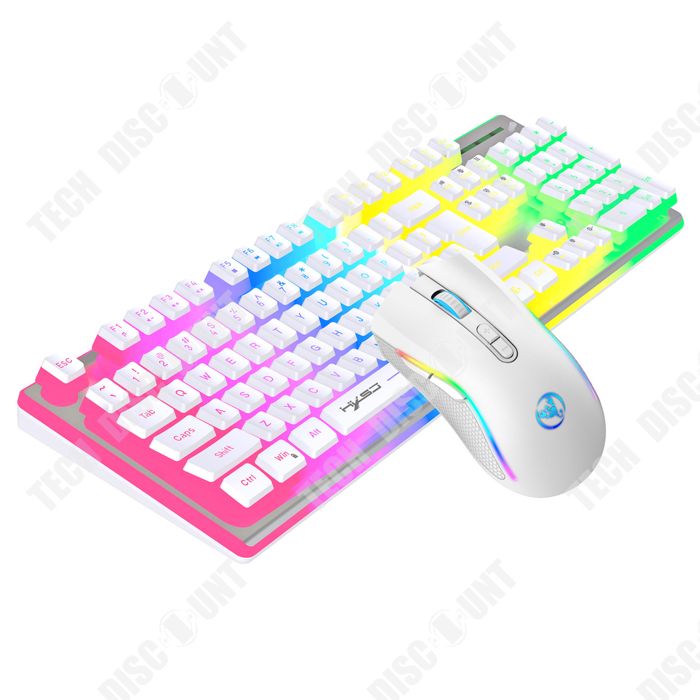 Clavier et souris – ZENTAVO – QWERTY – Mécanique – Bluetooth – Étanchéité IPX5