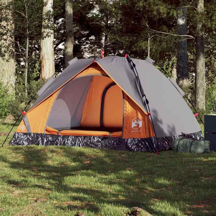 vidaXL Tente de camping à dôme 3 personnes libération rapide 4004195