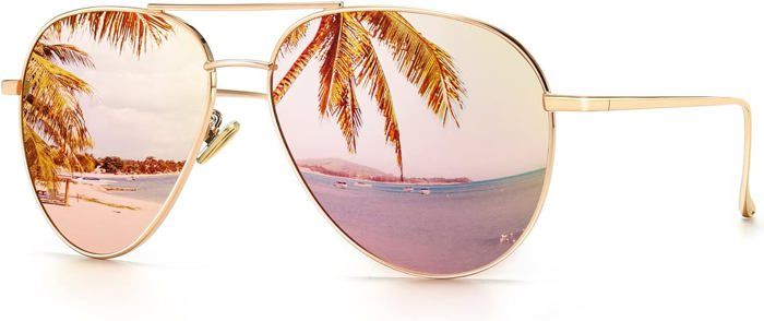 Lunettes De Soleil Linda Farrow Rondes Surdimensionnées LFL660C2 - Neuves Avec étiquettes, Titane