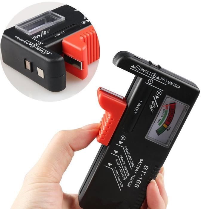 Testeur de Pile Universel BT168 Pour Test de piles AA AAA 9V 15V kzq — free download