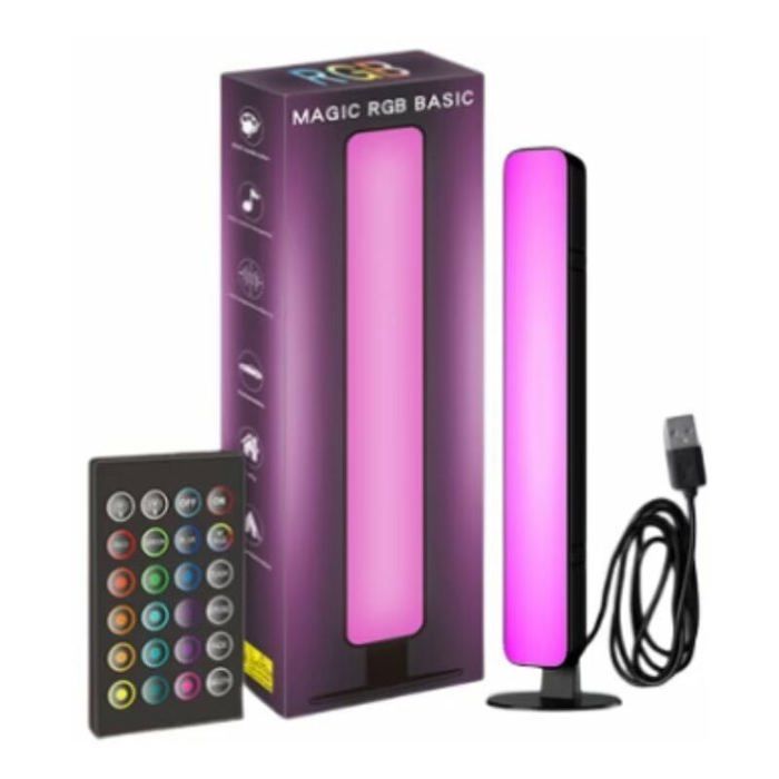 Lampe à LED intelligente RGB lampe de bureau lampe intelligente Modes de synchronisation de la musique lampe de jeu LED bande