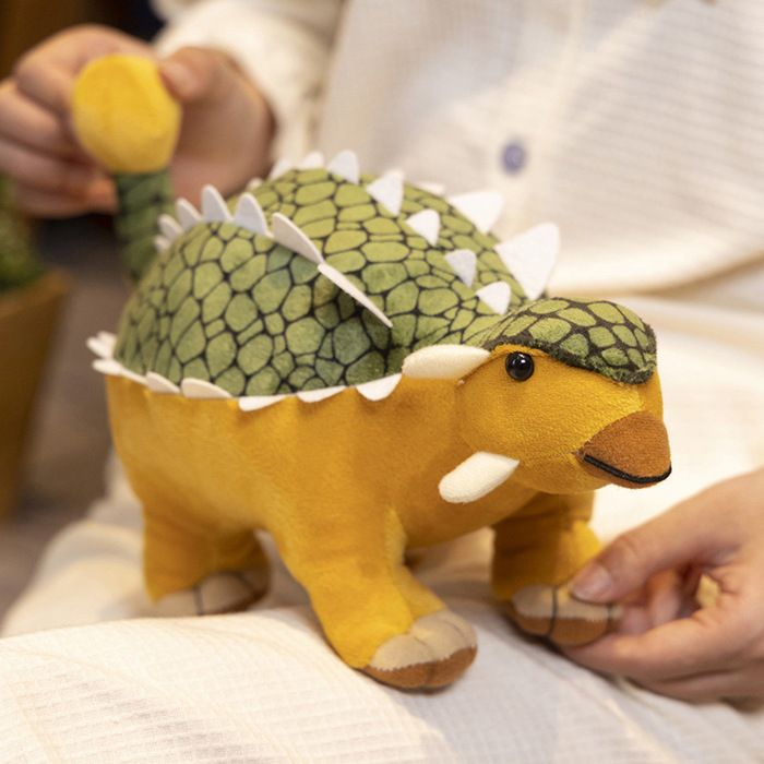 Peluche Dinosaure Brachiosaure Tiny Heart - Jouet Doux 35cm Pour Enfants - Cadeau Mignon