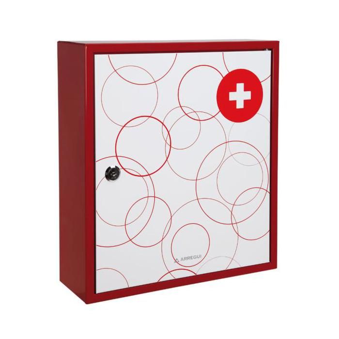 Armoire a pharmacie Arregui - BT001-1 - BT-001 - Botiquin BT-001 100 x 315 x 360 gris Red Ring Armoire a pharmacie Arregui - BT001-1 - BT-001 - Botiquin BT-001 100 x 315 x 360 gris Red Ring