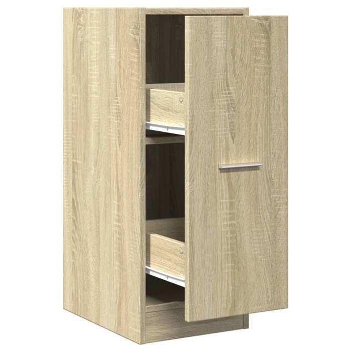 Armoire dapothicaire - mango - Armoire haute - chêne sonoma 30x41x775cm - Bois ingénierie M1341
