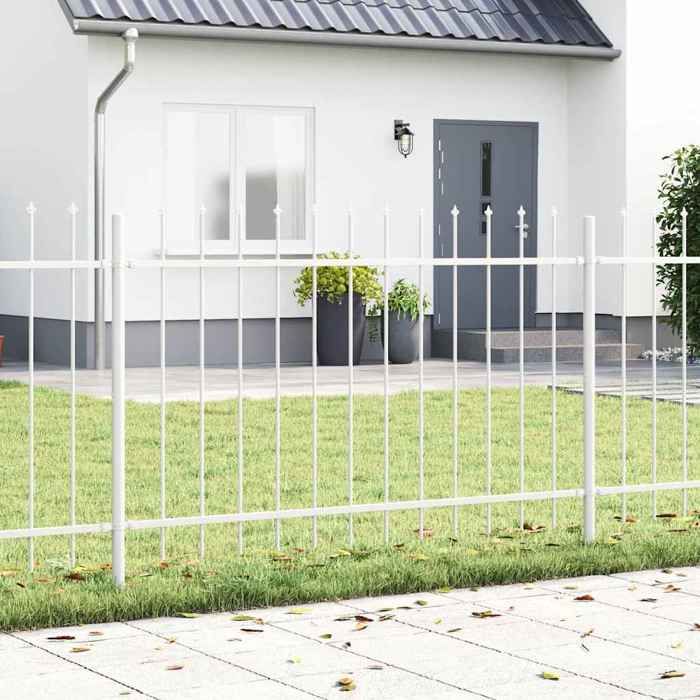 Vidaxl Clôture de jardin WOERDEN 17 x 1 m Acier revêtu de poudre 42003880