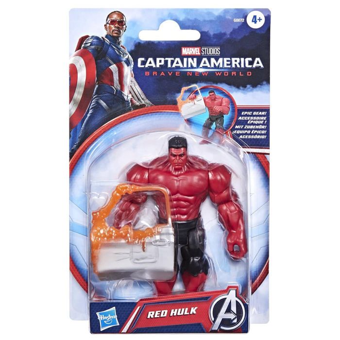 Marvel Avengers Epic Hero Series Captain America: Brave New World Figurine Hulk - vue 8