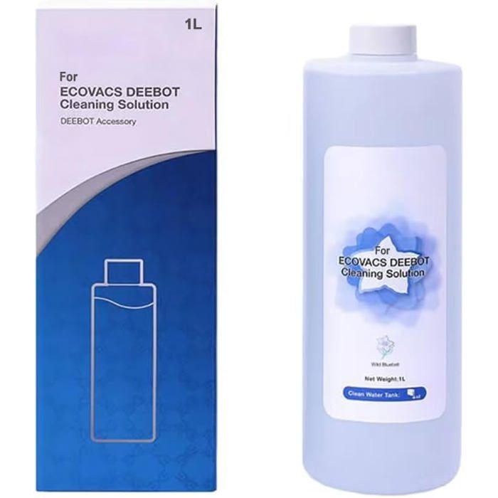 Solution De Nettoyage Accessoires Compatible Avec Ecovacs Deebot T30 Omni/X2 Omni/T20 Omni/X1 Omni/X1E Omni/ X1 Turbo/ T10 [BLE770] - Spielstabil