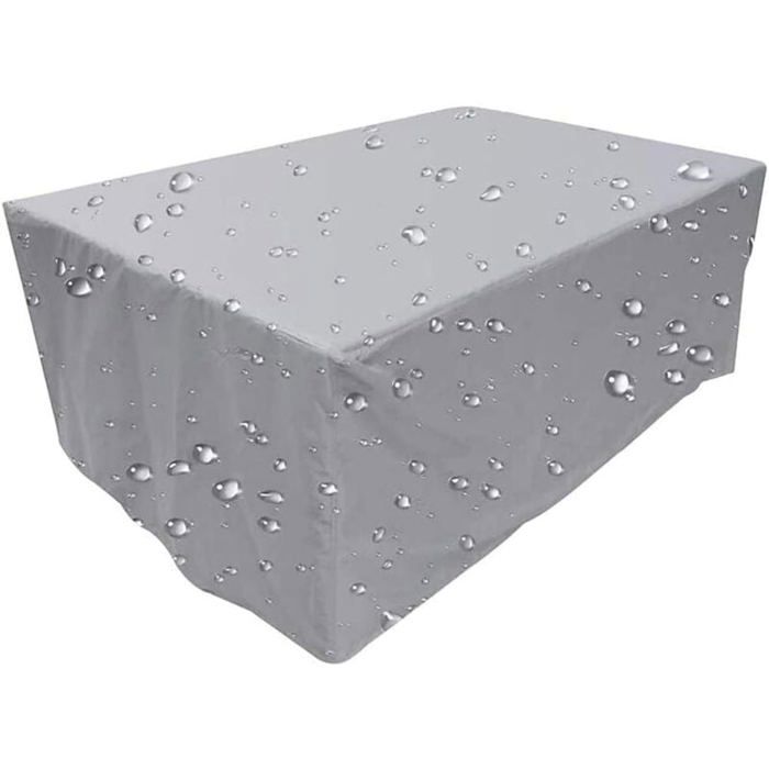 Housse Table De Jardin 180 X 110 X 70cm, Housse De Protection Bâche