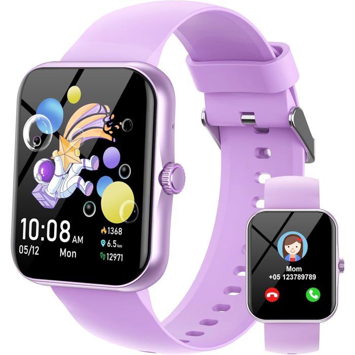 Montre Connectée Enfant JoJoego – 100+ Sports, Podomètre, Cardio, Sommeil, 20 Jeux, Étanche IP68, 5-16 Ans