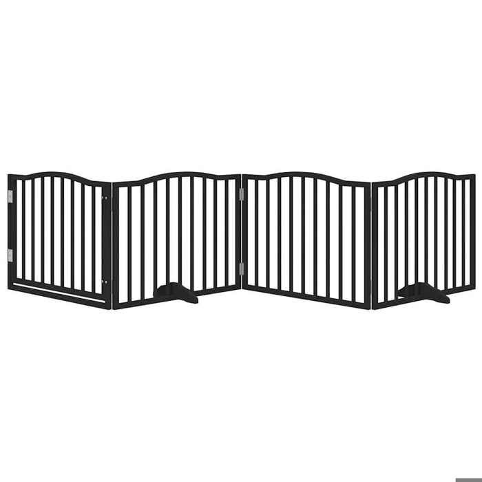 BEL ACHAT*Porte pour chien/animal - Niche de Jardin -/animal - Barrière pour chien/animal - Niche de Jardin - pliable à 4 panneaux