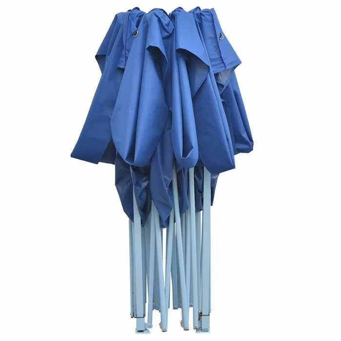 Elégant Barnum Imperméable Bleu - Tente de réception pliable professionnelle 3x4 m Acier Bleu PRO3905514843058