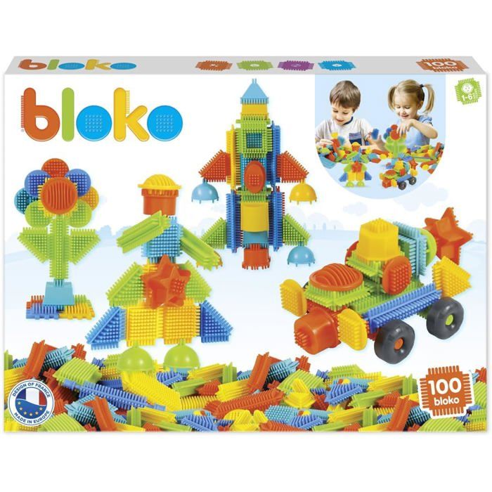 XMon Premier Jeu de Blocs de Construction – Dès 12 Mois – Facile à Manipuler – Jouet Enfant 1 an et Plus – Fabriqué en Europe