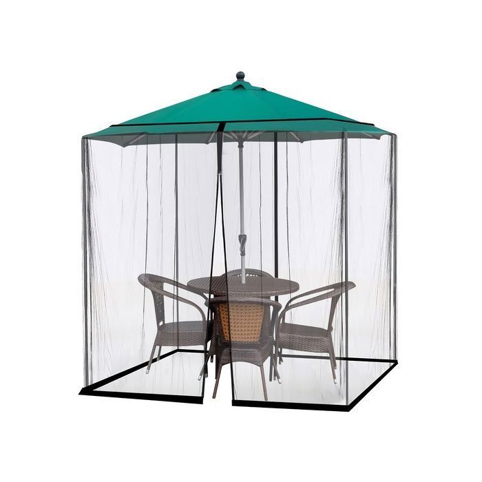 Moustiquaire de Parasol 3x Toile de Tonnelle Moustiquaire Exterieur Rideau pour Pergola Filet Carré pour Pa MOUSTIQUAIRE DE CAMPING
