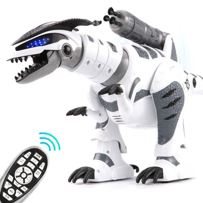 Dinosaure Télécommandé Carnivore RC Gris