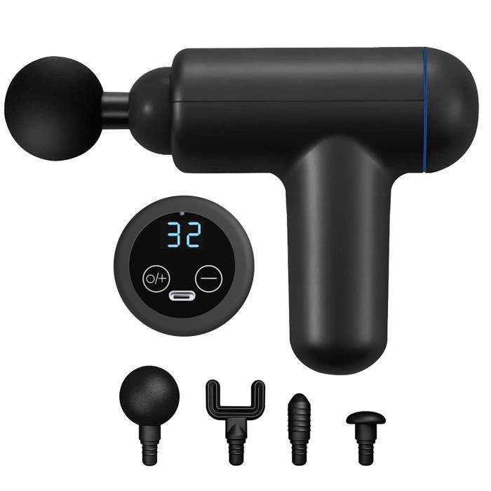 Sac Vide Pour Pistolet De Massage Chirogun – Étui Noir, Accessoire Seulement