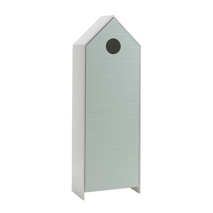 HAVRE - Armoire Cabane de Plage Vert Menthe 1 Porte HAVRE - Armoire Cabane de Plage Vert Menthe 1 Porte