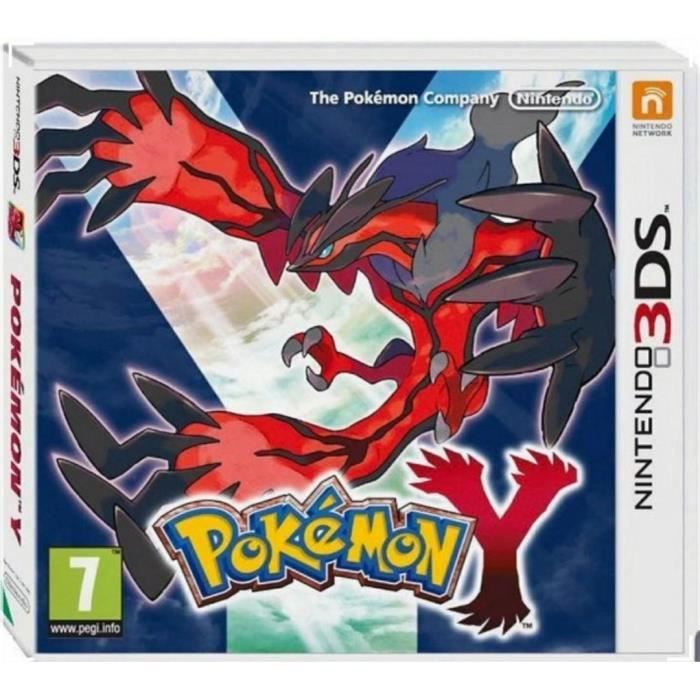 Jeu 3DS - Pokemon - Pokemon Y - Nouveaux Pokemon - 3D - Aventure