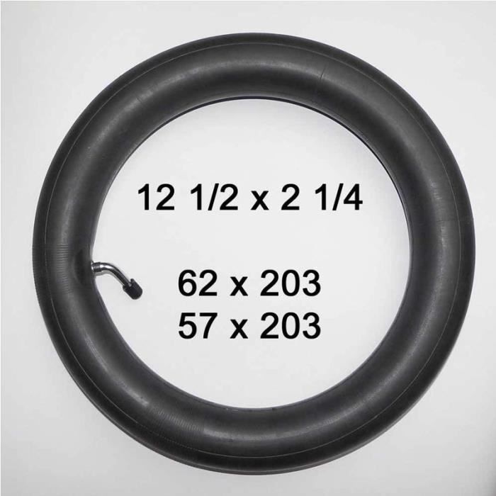 Paire de 2 chambres /à air 12 1//2 x 1,75 x 2 1//4 avec valve Schrader America pour v/élo enfant VTT VTT VTT VTT VTT