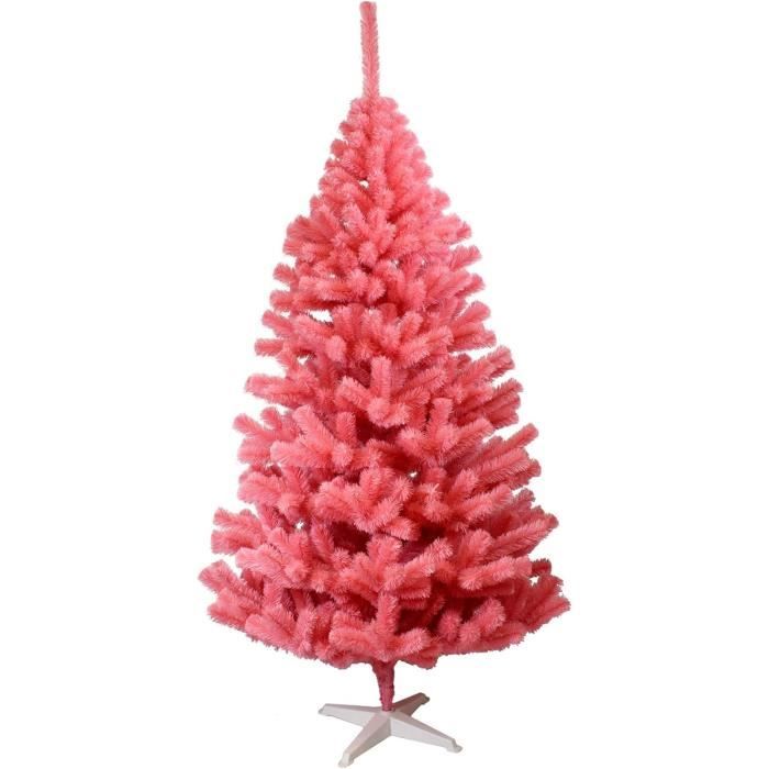 Decorwelt Sapin De Noël Artificiel Rose 100 Cm[H2469] Cdiscount Maison