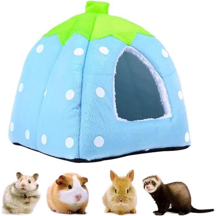 Lit pour Petit Animal - Non spécifié - Chinchilla - Bleu - Intérieur - Doux et Durable