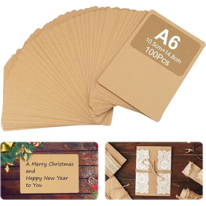 Buste In Carta Kraft, 100 Pezzi, Alta Qualità: 110 G/m2 - 6