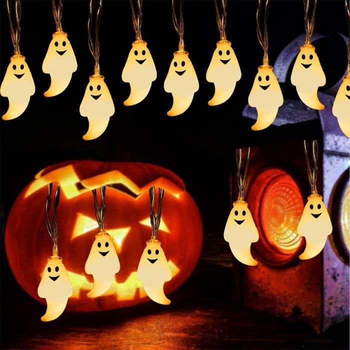 IGUGI 3 Pièces Halloween Suspendu Crâne Décoration, Fantôme et