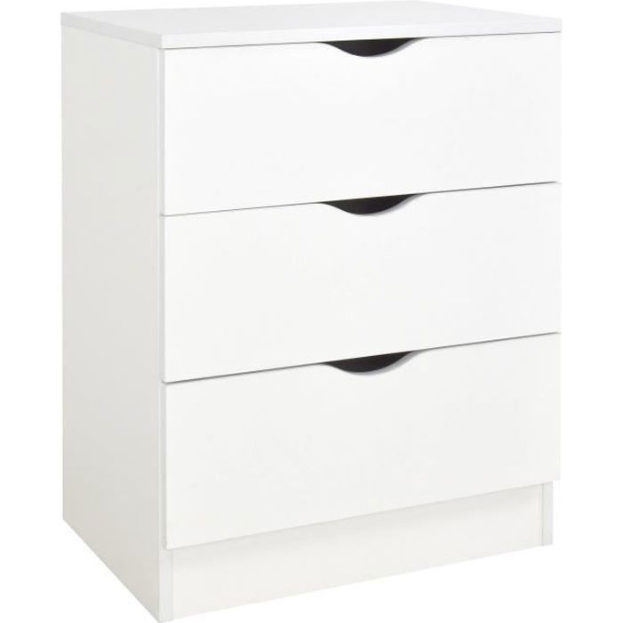 Commode blanche avec les tiroirs 246238 Roma Commode blanche avec les tiroirs 246238 Roma