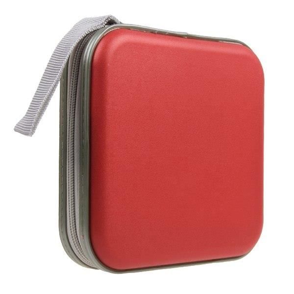 Classeur Rangement Boite Pochette Etui Range 40 CD DVD Sac Sacoche Plastique