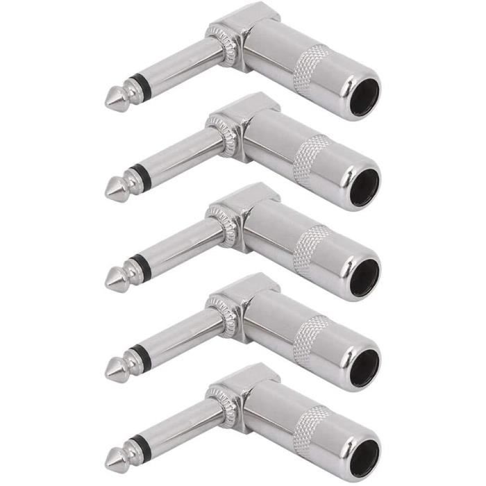 PNGKNYOCN Câble 1/4 Vers XLR à Angle Droit De 90 Degrés - Prise