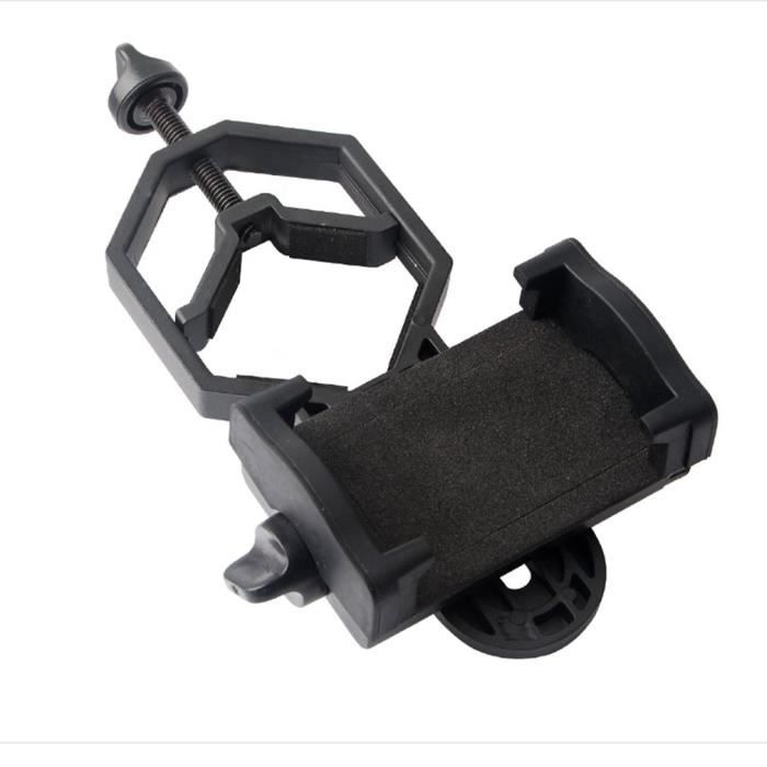 Adaptateur Smartphone Universel Pour Télescope – Support Stable 1/4" Compatible Microscope, Jumelles Et Monoculaire