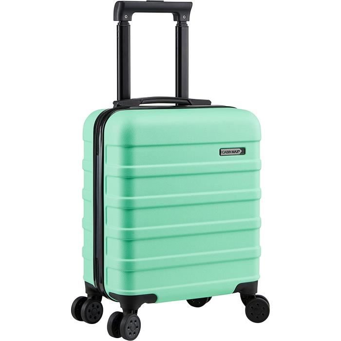 Cabin Max Anode Valise de cabine legere 45 x 36 x 20 cm pour Easyjet sous siege, vert menthe, 45 x 36 x 20