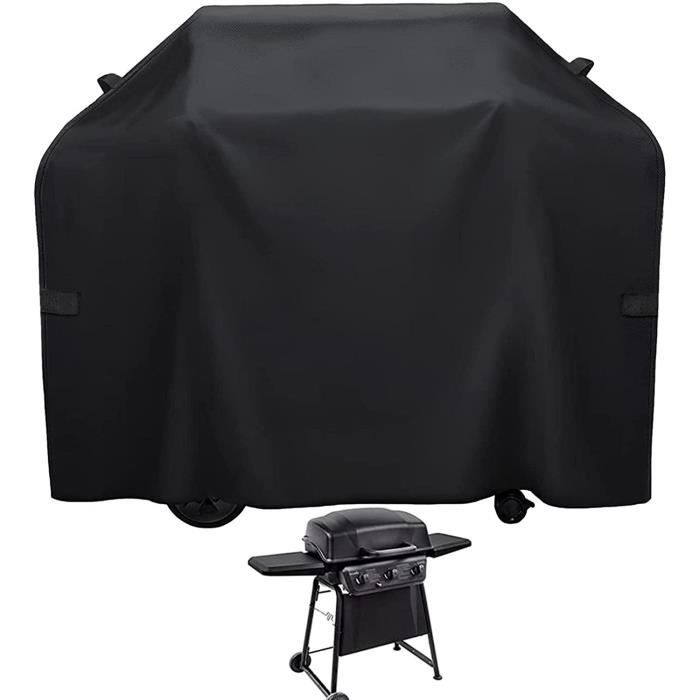 Housse De Protection Pour Barbecue - Tissu Oxford Imperméable, Anti-UV, 85x85x40 Cm, Noir