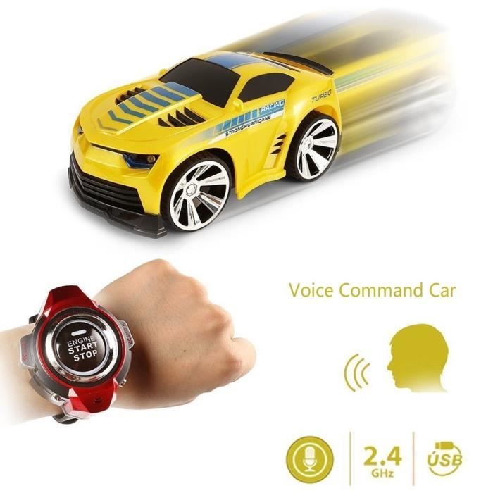 voiture télécommandée avec une montre