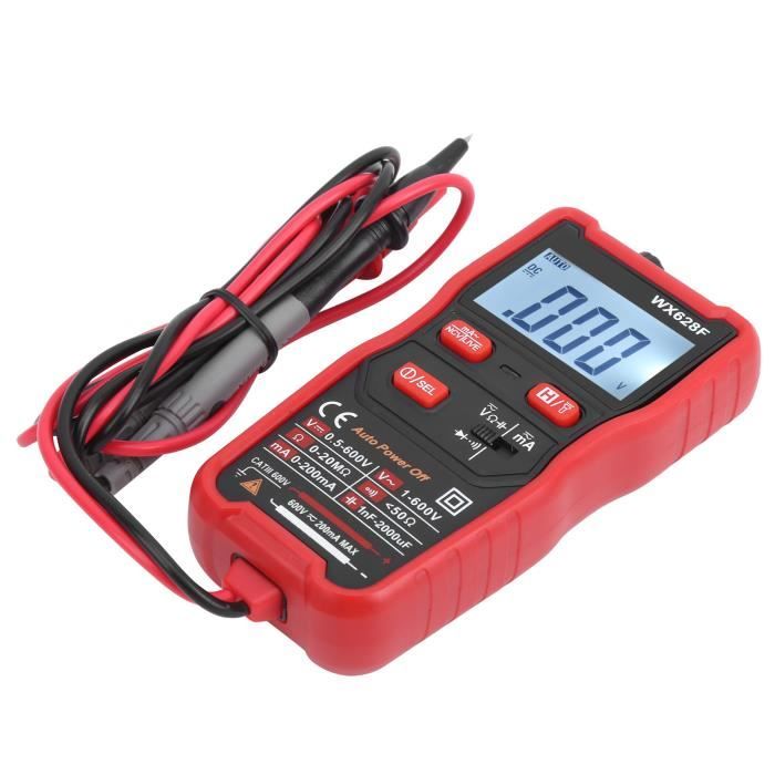 Multimètre digital CA/CC Dekoxer, Multifonctions, Testeur électrique