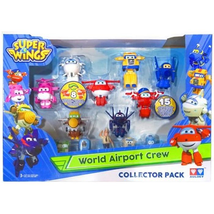 Super Wings Coffret World Airport Crew Saison 2 Cdiscount