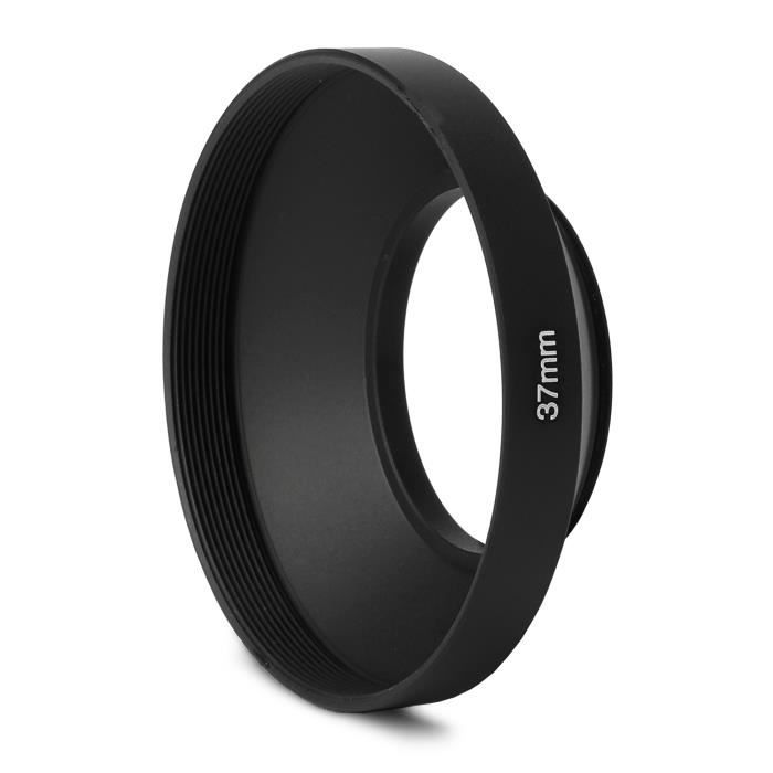 Pare-soleil standard en métal de 49 mm avec pince centrale