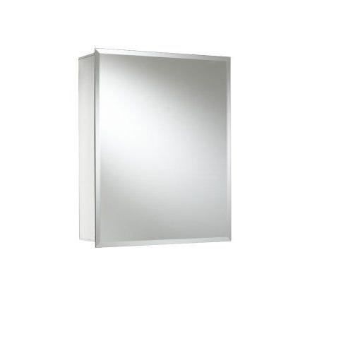 croydex wc101169 armoire en aluminium 1 porte 40,5 x 51 cm