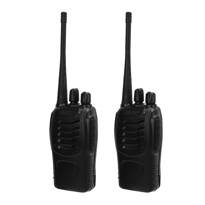 Retevis RT86A Talkie-Walkie Longue Portée 2500mAh – Appel Groupe – Chantier Logistique Transport (Paire)