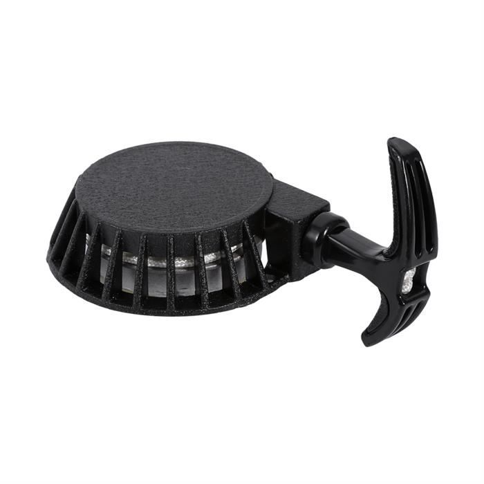 Démarreur Easy Pull Aluminium Noir Pour Moto 49cc – Démarrage Facile Mini Pocket, Minimoto, Quad