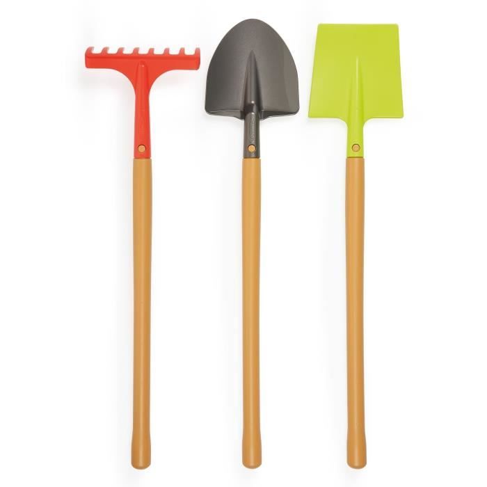 Filet de 3 grands outils de jardin ECOIFFIER 4338 Préparons la 70 cm