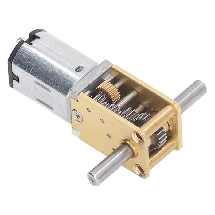12V - 100 tr - min - Moteur à engrenage à vis sans fin ZGY370EC cc 12v avec encodeur à hall