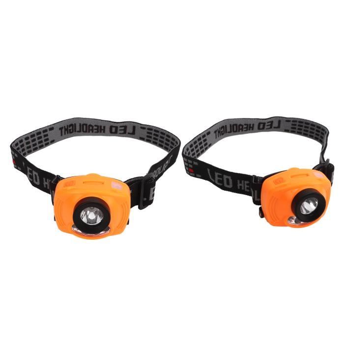 Lampe Frontale Professionnelle 2 En 1 Avec Lumière Led Cob + Lumière